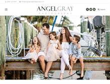 Tablet Screenshot of angelgrayphotography.com
